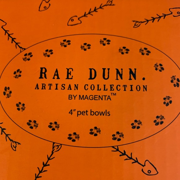 Rae Dunn “WICKED” & “CUTE” LL Black Pet Bowl Set NWT - Picture 8 of 9